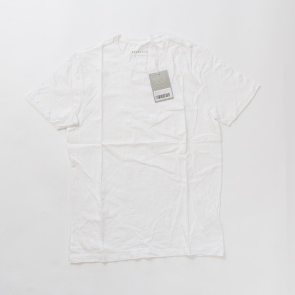 Everlane Men's Short Sleeve White T-Shirt